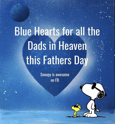 Blue Hearts For The Dads In Heaven This Father's Day Pictures, Photos ...