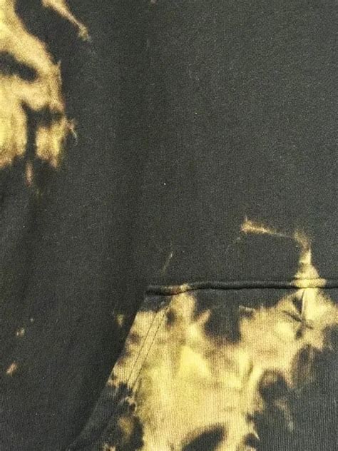 タイダイ染め Tie-dye プルオーバー フーディー Lサイズ ブラック×カーキ HD22-65 | HIPPIES DYE