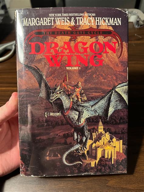 Dragon Wing the Death Gate Cycle Vol.1 Margaret Weis & Tracy Hickman - Etsy