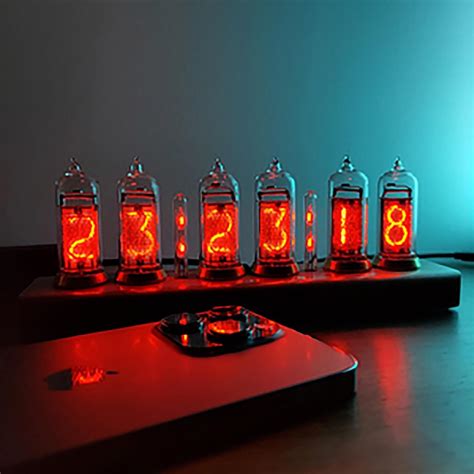 QCHIAN IN-14 Nixie Tube Clock, Vintage LED Glow India | Ubuy