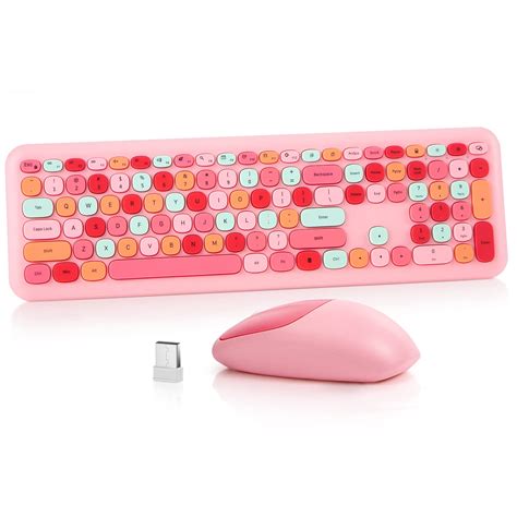 Buy Dedeo Wireless Keyboard and Mouse Combo,2.4G USB Ergonomic Sweet ...