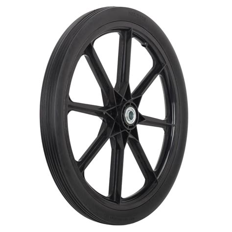 20 Inch Flat-free Tire and Wheel, PU Foam Wheel for Rubbermaid ...