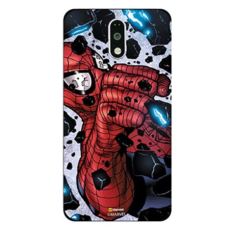 Hamee Marvel Ultimate Spider Man Licensed Slim Fit Plastic Hard Back ...
