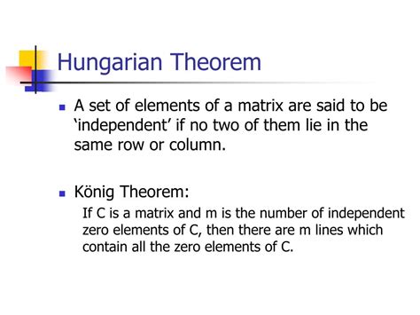 Image result for Hungarian Algorithm Matrix