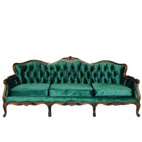 Emerald Green Small Couch at Fernande Frank blog