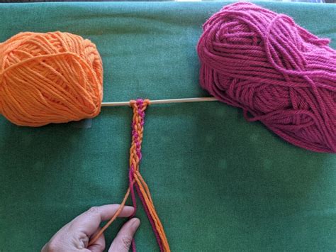 Image result for Finger Weaving Patterns Lesson 4