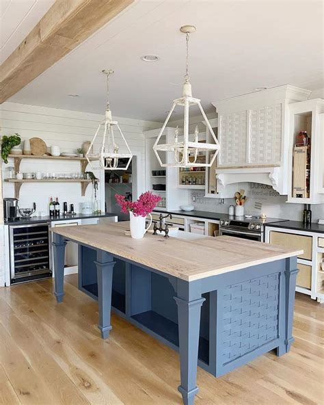 Shiplap Kitchen Island