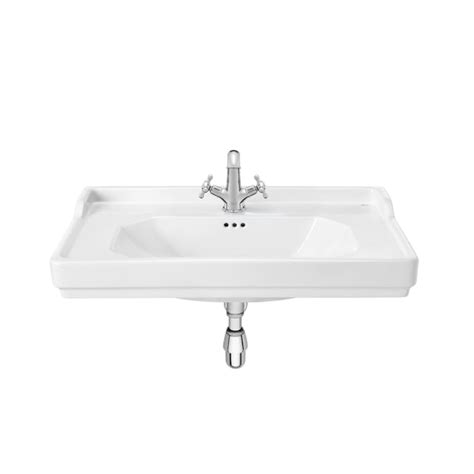 Roca Carmen 800x500 Wash Basin With Fixing Kit And 1 Taphole | mykit ...