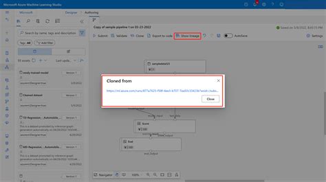 Azure Ml Designer Python Script 的图像结果