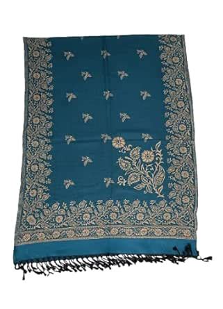 Buy Hemant Women's Printed Acrylic & Viscose Blend Stole HS-32 at Amazon.in