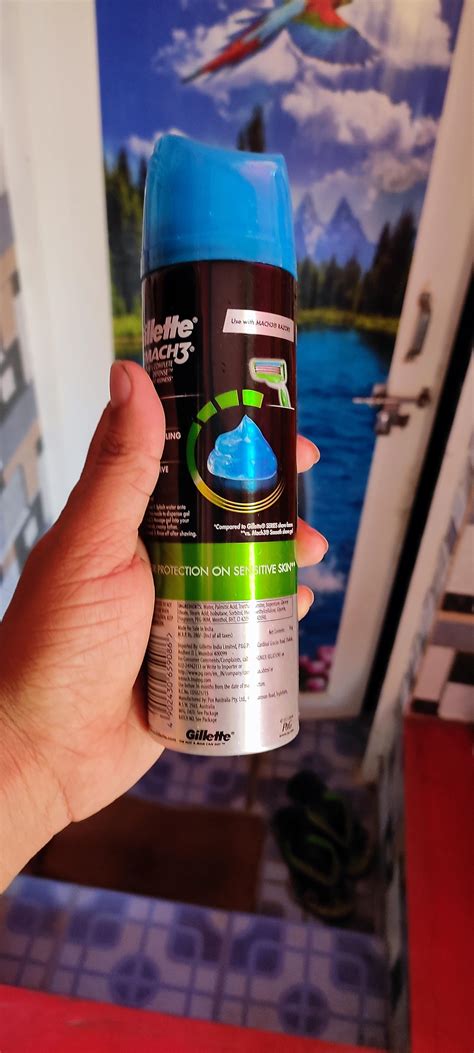 Gillette Mach3 Complete Defence Sensitive Shave Gel - 195 g : Amazon.in ...