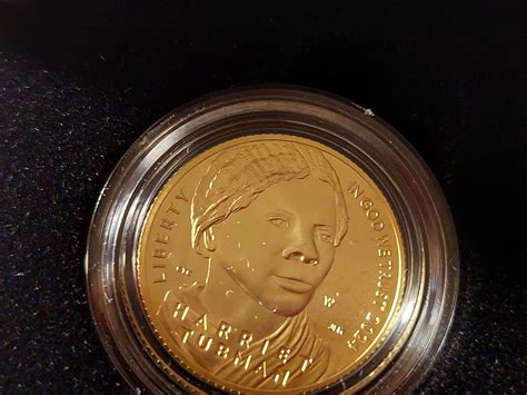 2024 Harriet Tubman Commemorative GOLD UNC Coin - Box & CoA | #4853337499