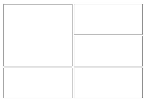 Comic Strips Templates - for FREE PDF PRINTABLE - Edutechspot