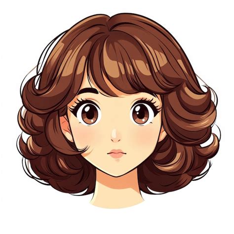 Short Curly Hair Drawing 的图像结果