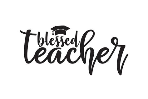 Gesegneter Lehrer | Premium Vektor