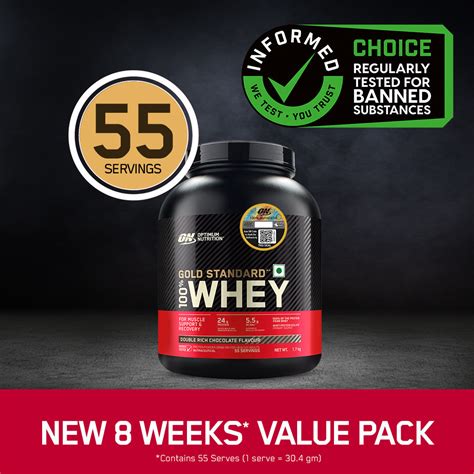 Gold Standard Whey 1.7kg: The World's #1 Protein Powder - ON