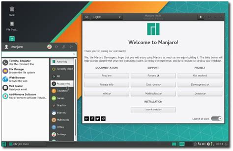 Image result for Manjaro Linux Xfce
