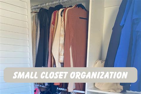 Small Closet Organization 的图像结果