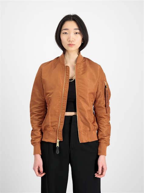MA-1 VF Vintage Fit Light Weight Bomber Jacket Women | Alpha Industries