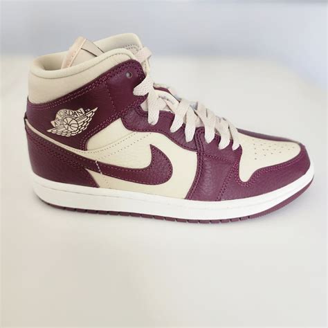 Nike Air Jordan 1 Mid SE Shoes Beach Cherrywood Red DR0501-200 Size 8 ...