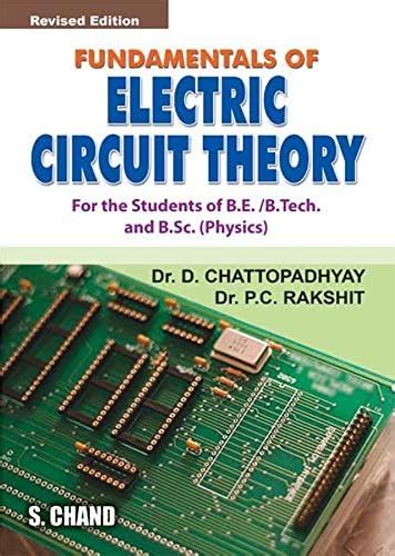 Fundamentals of Electric Circuit Theory eBook : D Chattopadhyay | PC ...
