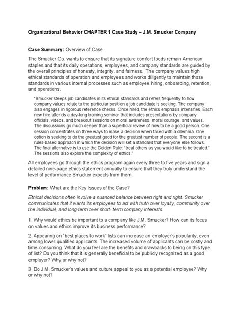 Image result for Organizational Behavior Case Study Examples