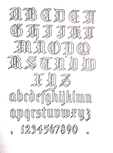 Gangster Graffiti Alphabet Gangster Graffiti Letters Gangster Graffiti ...