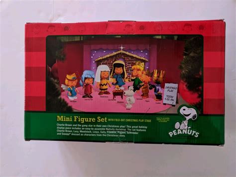 Peanuts Nativity Set Snoopy Charlie Brown | #1974685389