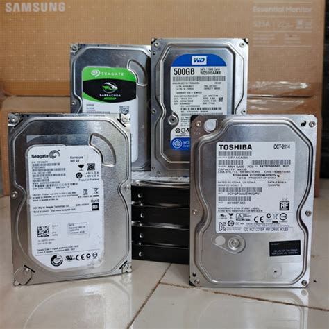 Jual HDD Hardisk 500GB bisa kosongan atau fullgames PC - HDD only ...