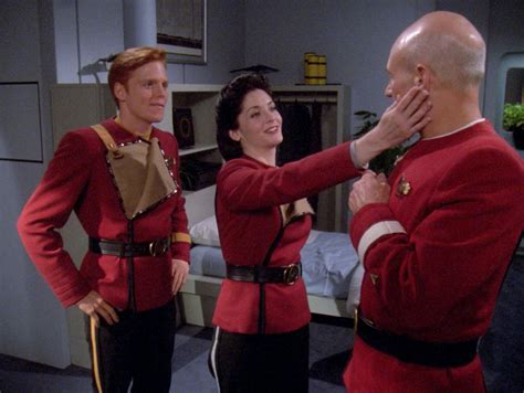 I'm fairly certain that Season 6 Episode 15 of TNG (Tapestry) was J.K ...