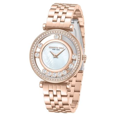 Buy Online Kenneth Cole Quartz Analog Mother of Pearl Dial Stainless ...