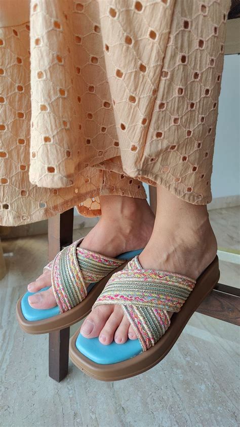 Canary Yellow Crossover Flats - Cunei India