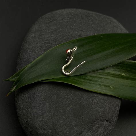 Red Ethnic Nose Clip-On – Gypsy Maal