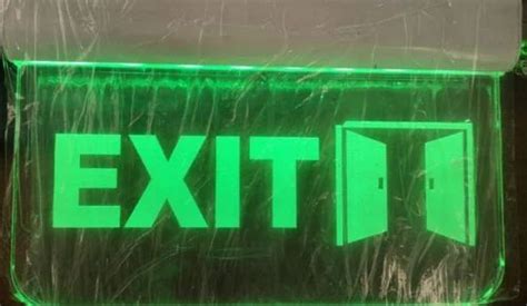 Emergency Exit Light - Fire Extinguisher Signs Service Provider from ...