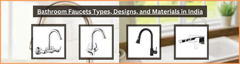 Bathroom Faucets Types, Designs, and Materials in India – Ruhe