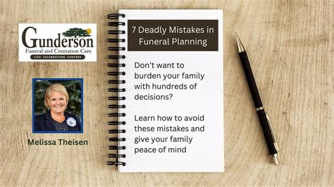 7 Deadly Mistakes in Funeral Planning, NewBridge Madison, 17 December ...