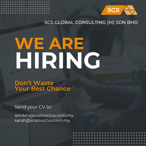 If you’re looking for a fresh start or the next step in your career, we’ve… | SCS Global Malaysia