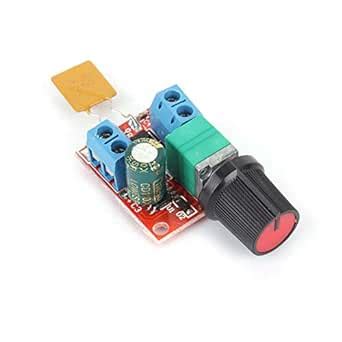 Embedded Kart DC 5A Motor PWM Speed Controller 3V-35V Speed Control ...