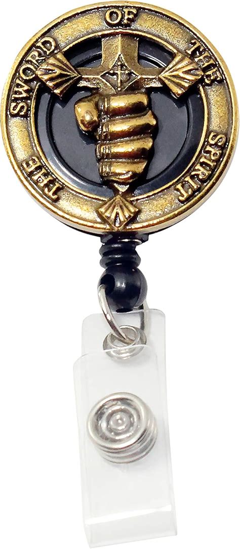 The Sword of The Spirit Christian Retractable Badge India | Ubuy