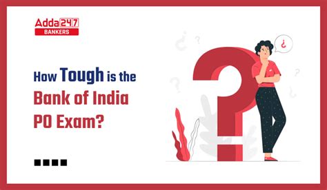 How tough is the Bank of India PO Exam?