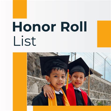 Honor Roll Banner Template - astra.edu.pl