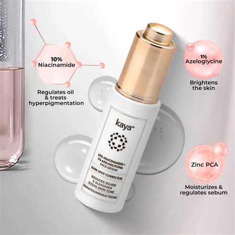 10% Niacinamide + 1% Azeloglycina Face Serum | Acne Care Face Serum ...