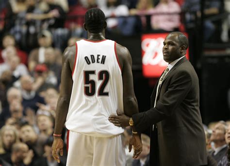 Greg Oden and the Blazers still connected by injuries of the past