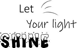 let your light premium inspiratona quotes and motivational wall poster ...