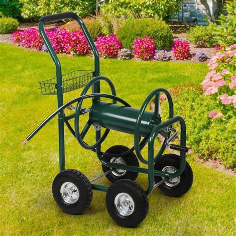 Hose Reel Cart with Wheels Heavy Duty Portable Water Philippines | Ubuy