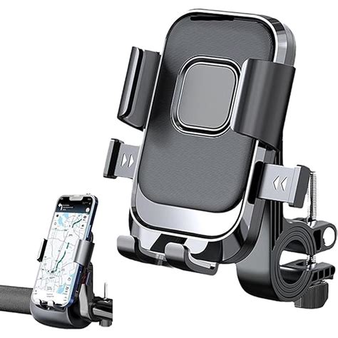 EYUVAA LABEL Universal Mobile Holder for Bikes with One Click Locking ...
