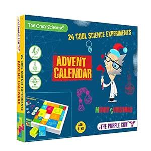 The Crazy Scientist Advent Calendar - 24 Cool Science Experiments ...