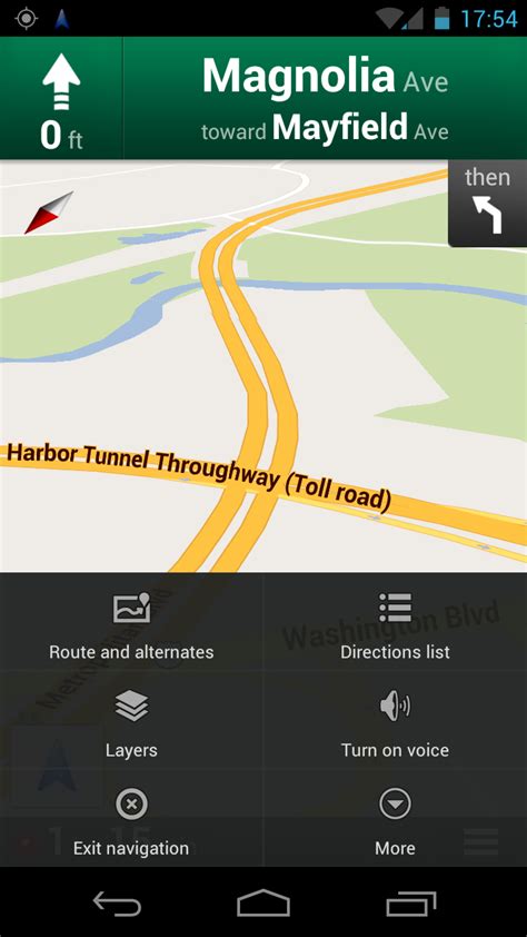 Image result for Google Maps Menu