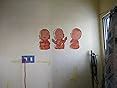 Decals Design 'Buddha Design Three Baby Monk' Wall Sticker (PVC Vinyl ...