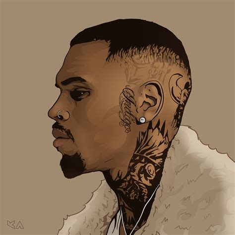 Chris Brown Drawing